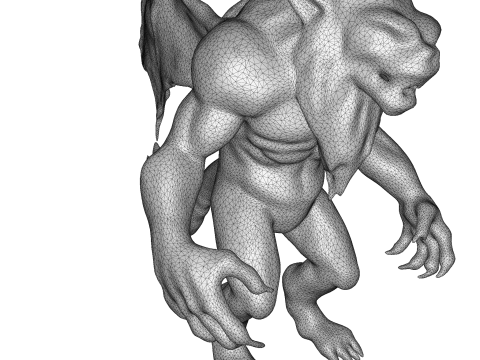Cosmic Werewolf Guardian 3D Принт Модель