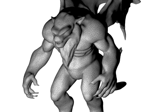 Cosmic Werewolf Guardian 3D Принт Модель