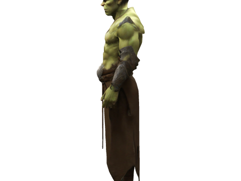Orcish Horned Warrior Modelo de impresión 3D
