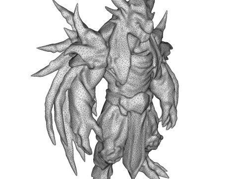 Draconian Guardian 3D 打印模型