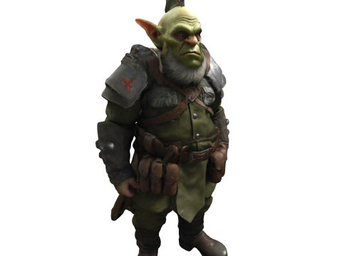 Goblin Grunt 3D Print Model