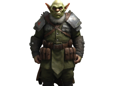 Goblin Grunt 3D Print Model