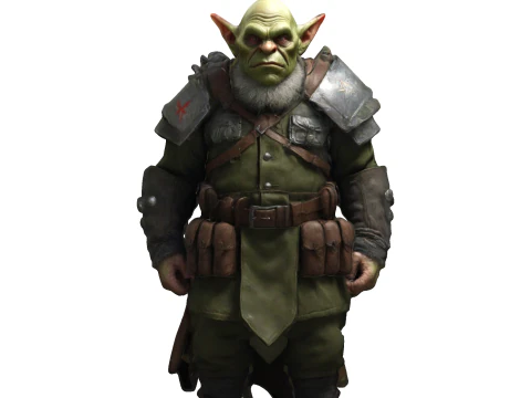Goblin Grunt 3D Print Model