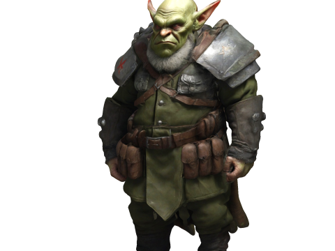 Goblin Grunt 3D Print Model