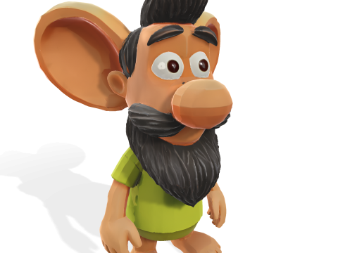 Whimsical Woodland Creatures Premium 3D Character Collection 3D 打印模型