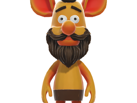 Whimsical Woodland Creatures Premium 3D Character Collection 3D 打印模型