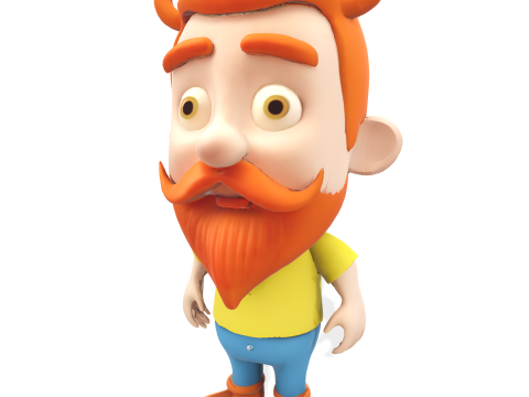 Whimsical Woodland Creatures Premium 3D Character Collection 3D 打印模型