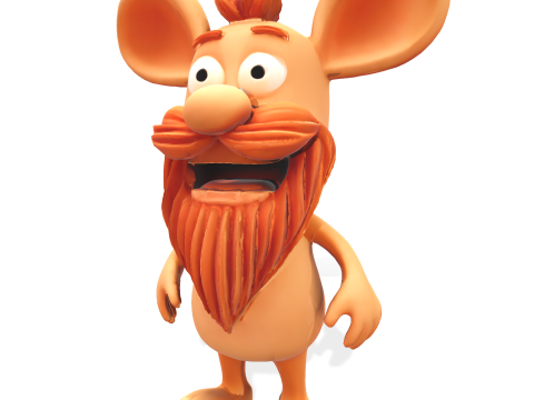 Whimsical Woodland Creatures Premium 3D Character Collection 3D 打印模型