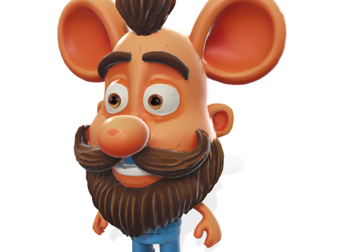Whimsical Woodland Creatures Premium 3D Character Collection 3D 打印模型