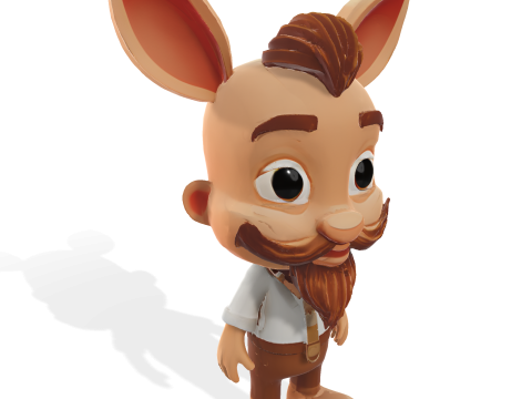 Whimsical Woodland Creatures Premium 3D Character Collection 3D 打印模型