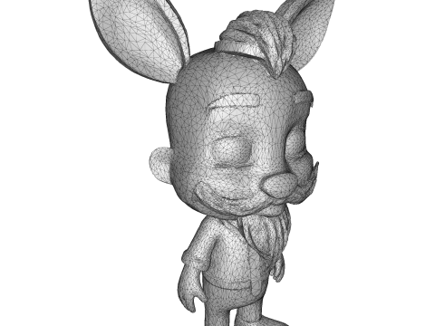 Whimsical Woodland Creatures Premium 3D Character Collection 3D 打印模型