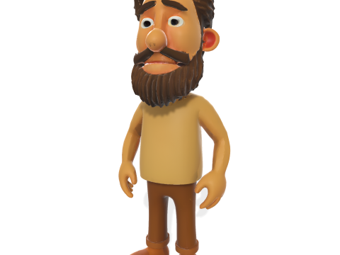 Whimsical Woodland Creatures Premium 3D Character Collection 3D 打印模型