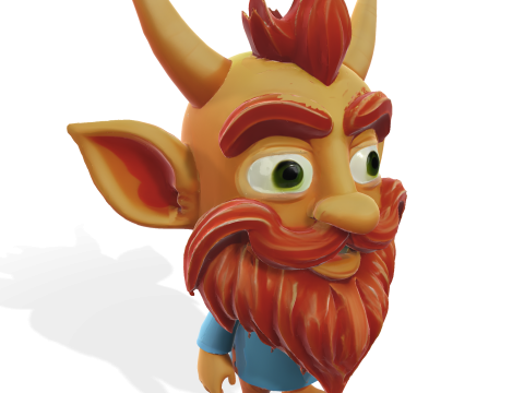 Whimsical Woodland Creatures Premium 3D Character Collection 3D 打印模型