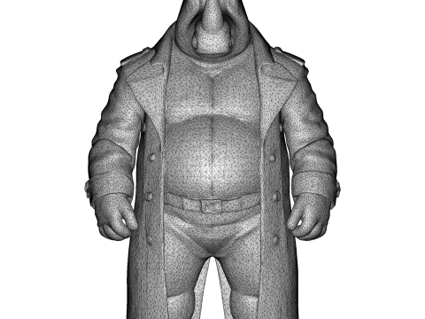 BeastBound Guardians Anthro Warrior Collection 3D Принт Модель