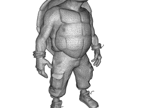 BeastBound Guardians Anthro Warrior Collection 3D Принт Модель