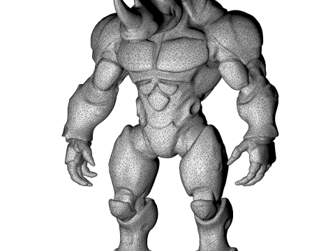 BeastBound Guardians Anthro Warrior Collection 3D Принт Модель