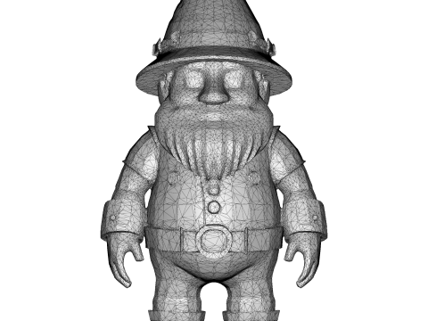 Garden Gnome Character Collection Premium 3D Print-Ready Figurines Model Cetak 3D