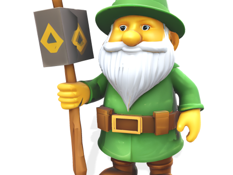 Garden Gnome Character Collection Premium 3D Print-Ready Figurines Model Cetak 3D