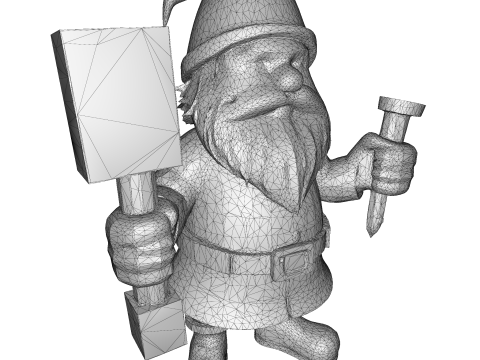 Garden Gnome Character Collection Premium 3D Print-Ready Figurines Model Cetak 3D