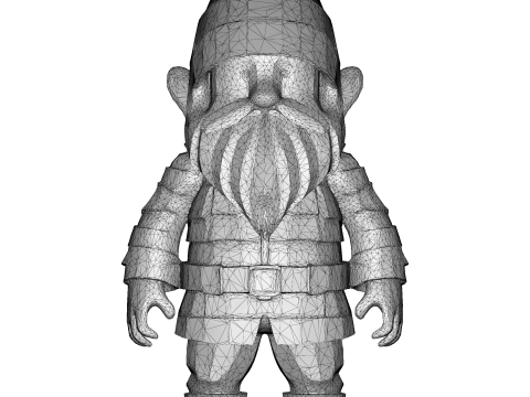 Garden Gnome Character Collection Premium 3D Print-Ready Figurines Model Cetak 3D