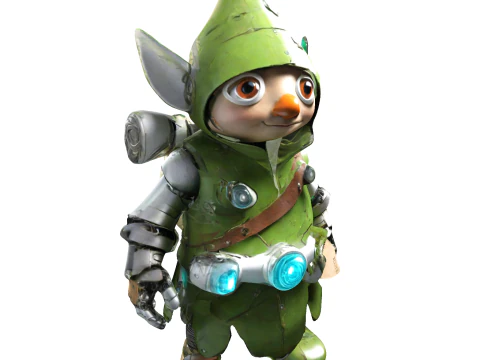 RoboGnome Guardians Collection 3D Print Model