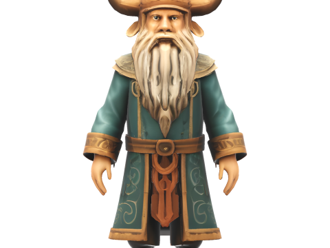 Ancient Dwarf Legends Premium Fantasy Character Collection 3D-printmodel