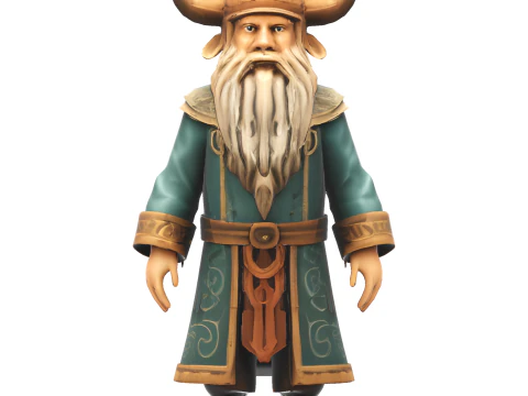 Ancient Dwarf Legends Premium Fantasy Character Collection 3D Print Model