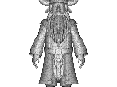 Ancient Dwarf Legends Premium Fantasy Character Collection 3D-printmodel