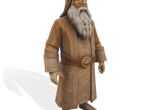 Ancient Dwarf Legends Premium Fantasy Character Collection 3D-printmodel