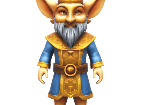 Ancient Dwarf Legends Premium Fantasy Character Collection 3D-printmodel