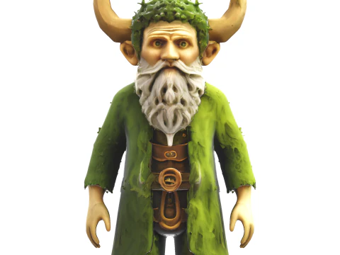 Ancient Dwarf Legends Premium Fantasy Character Collection 3D Print Model