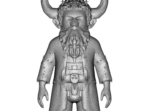 Ancient Dwarf Legends Premium Fantasy Character Collection 3D-printmodel