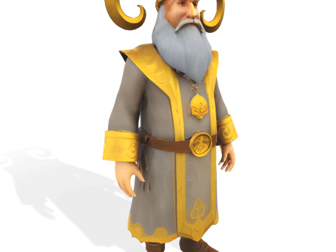 Ancient Dwarf Legends Premium Fantasy Character Collection 3D Print Model