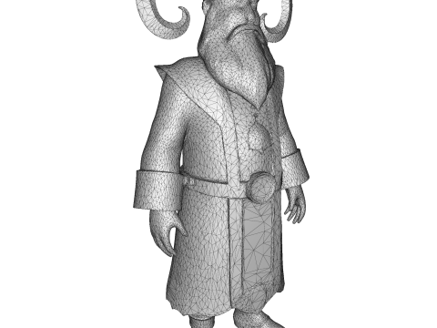 Ancient Dwarf Legends Premium Fantasy Character Collection 3D-printmodel