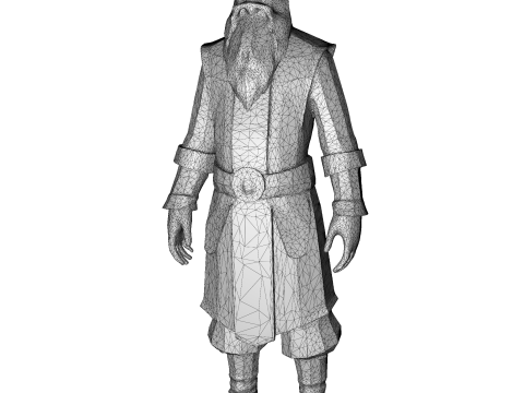 Ancient Dwarf Legends Premium Fantasy Character Collection 3D-printmodel