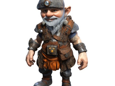 Enchanted Gnome Guardians Collection 3D Принт Модель