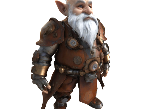 Enchanted Gnome Guardians Collection 3D Принт Модель
