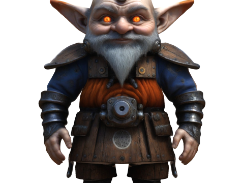 Enchanted Gnome Guardians Collection 3D Принт Модель