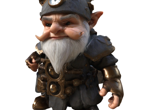 Enchanted Gnome Guardians Collection 3D Принт Модель
