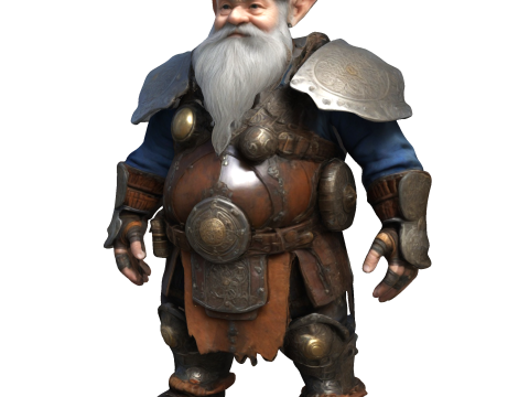 Enchanted Gnome Guardians Collection 3D Принт Модель