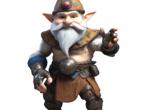 Enchanted Gnome Guardians Collection 3D Принт Модель