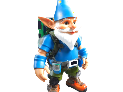 Gnome Squad Cosmic Cyber Adventures 3D प्रिंट मॉडल