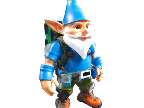 Gnome Squad Cosmic Cyber Adventures 3D Print Model