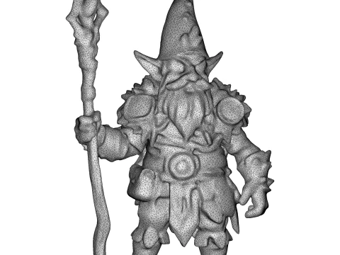 Gnome Squad Cosmic Cyber Adventures 3D Print Model