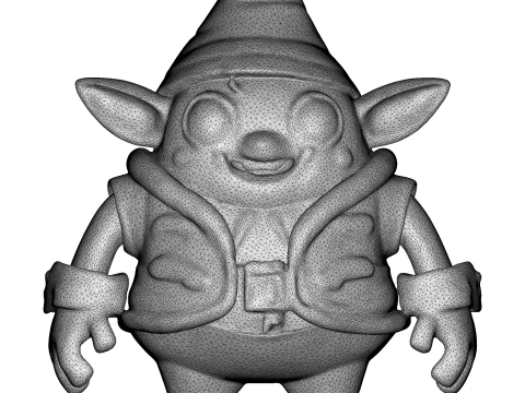 Gnome Squad Cosmic Cyber Adventures 3D Print Model