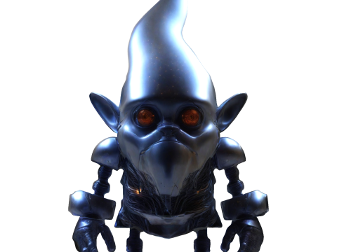 Gnome Squad Cosmic Cyber Adventures 3D प्रिंट मॉडल