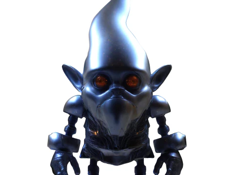 Gnome Squad Cosmic Cyber Adventures 3D Print Model