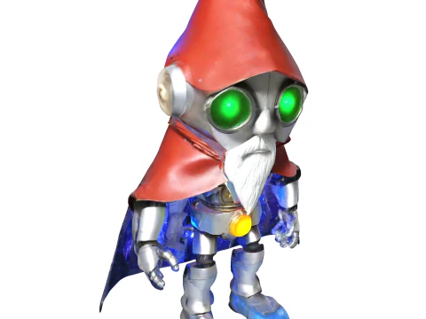 Gnome Squad Cosmic Cyber Adventures 3D Print Model