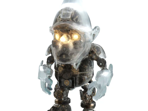 Gnome Squad Cosmic Cyber Adventures 3D Print Model