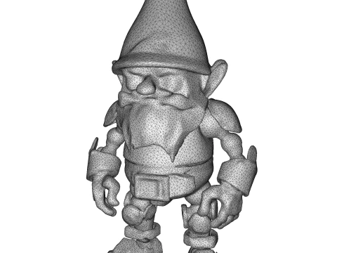 Gnome Squad Cosmic Cyber Adventures 3D Print Model